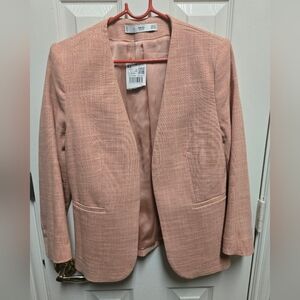 Mango Soft Pink Blazer